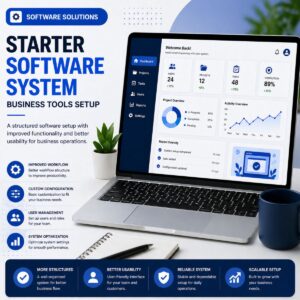 Starter Software System – Business Tools Setup